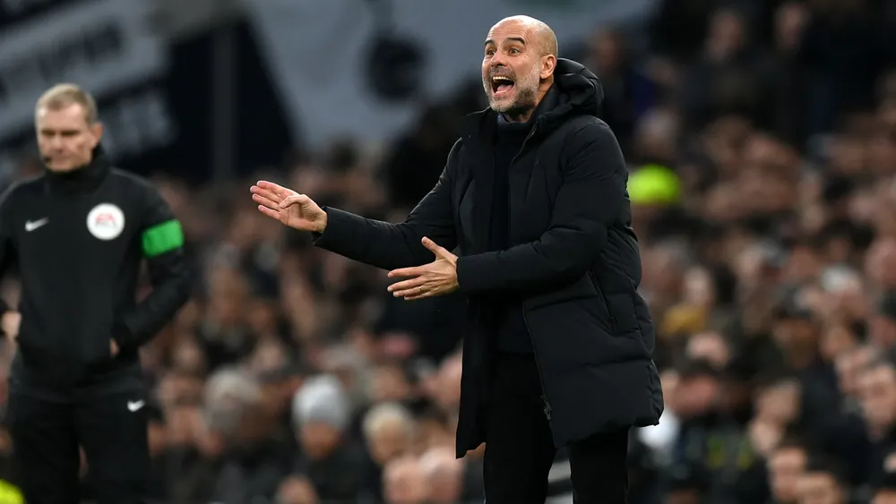 Guardiola blames Manchester City's defeat to Tottenham on 'exhausting trip to London'