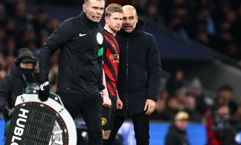 Guardiola blames Manchester City's defeat to Tottenham on 'exhausting trip to London'
