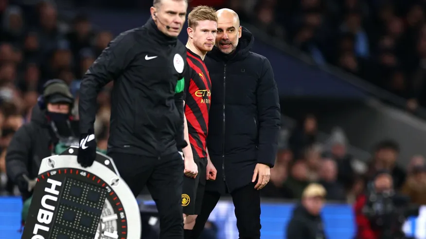 Guardiola blames Manchester City's defeat to Tottenham on 'exhausting trip to London'