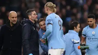 Guardiola gives an update on Haaland's speculated injury