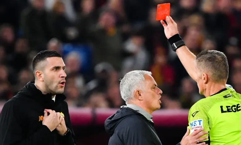 Mourinho's assistant banned for a month after rant at match officials