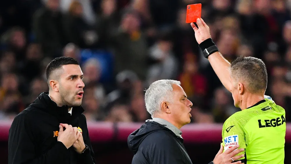 Mourinho's assistant banned for a month after rant at match officials