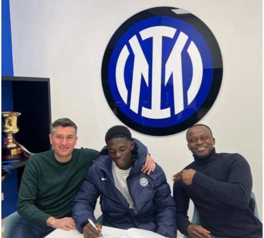 Ebenezer Akinsanmiro signs for Inter Milan from Nigerian club, Remo Stars