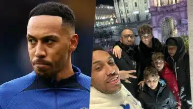Aubameyang spotted in Milan while Chelsea played against Fulham