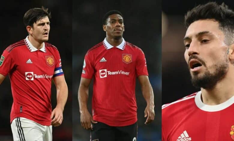 Manchester United to sell Maguire, Telles and Martial