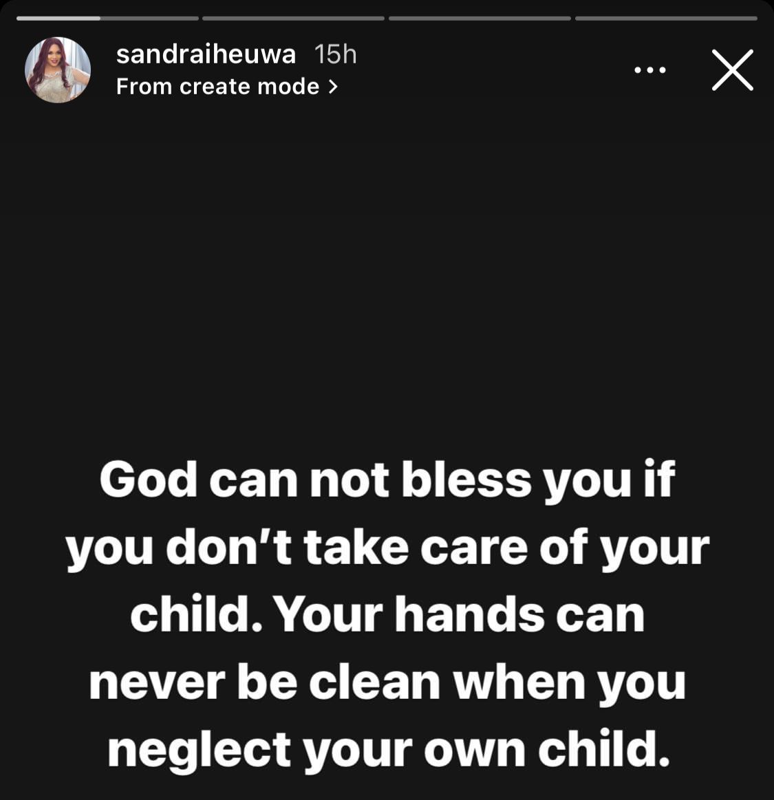 "Queen of abortions" — Sandra Iheuwa lambasts Iheme Nancy, accuses her of sleeping with her husband