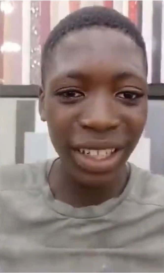 Why I stood in front of Peter Obi’s convoy during Lagos Rally – Teenager (Video)