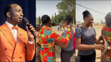 Pastor Paul Enenche heals voter with broken neck at polling unit (Video)