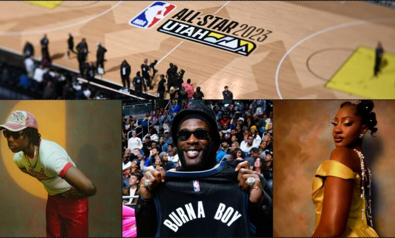 Burna Boy, Tems, and Rema rock 2023 NBA All-star game with thrilling show