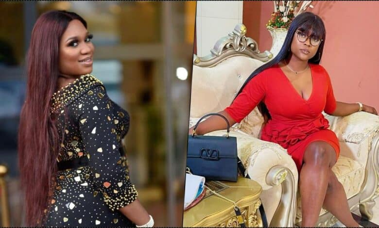 "Queen of abortions" — Sandra Iheuwa lambasts Iheme Nancy, accuses her of sleeping with her husband