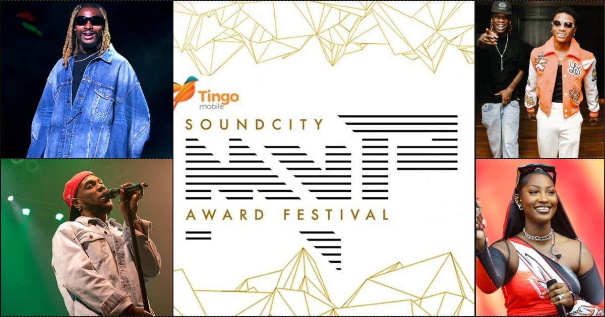 Burna Boy, Asake, Tems, and others win Soundcity MVP awards 2023 [Full