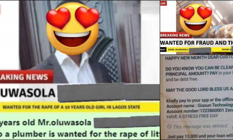 Loan shark falsely accuses plumber of rape and theft over N9K debt