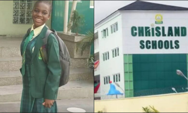 Chrisland schools release statement following death of 12-year-old student