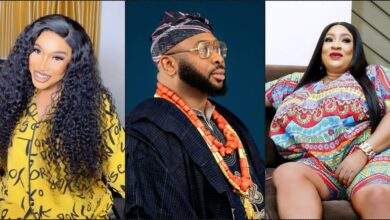 "Fat fool" — Tonto Dikeh ridicules Foluke Daramola for siding Churchill