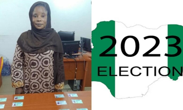 2023 Elections: EFCC nabs woman with 18 PVCs in Kaduna State