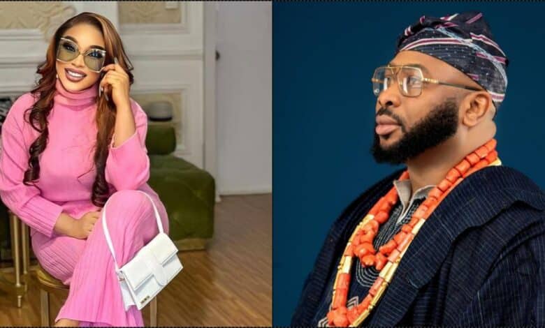 "Always dramatic every year, I feel for the child" — Tonto Dikeh tags Churchill deadbeat father, netizens react