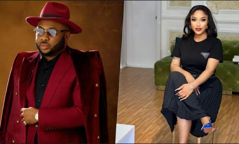 "Move on, it's been seven years" — Churchill begs Tonto Dikeh