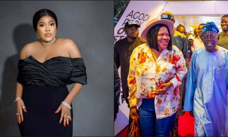 Toyin Abraham reacts to claims of securing UK visa for her family despite supporting Tinubu