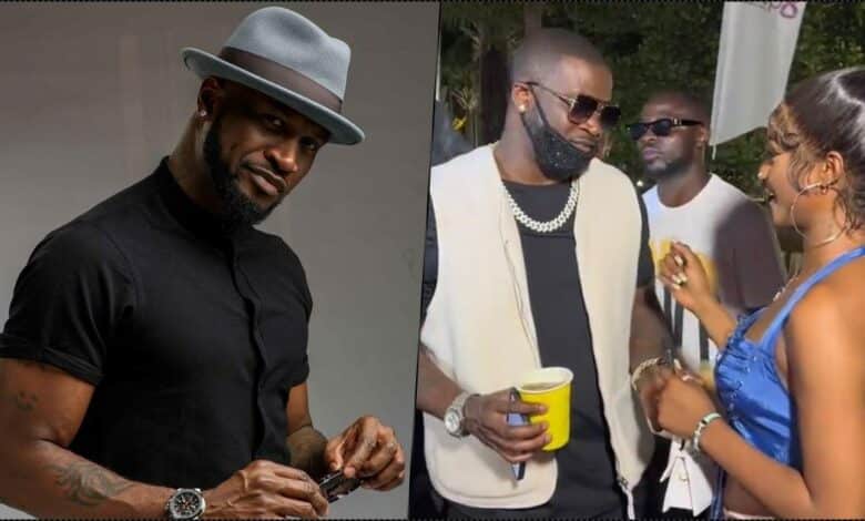 “Do I look like somebody who wears fake” — Peter Okoye shuns diamond chain tester