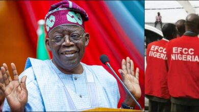 We did not raid Tinubu’s home — EFCC debunks N400bn recovery