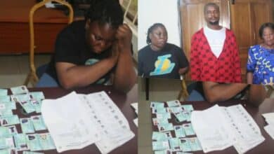 EFCC arrest 3 Nigerians in possession of 20 PVCs
