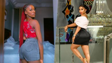 Mercy Eke’s bum bum is bigger than her legs - Nana (Video)