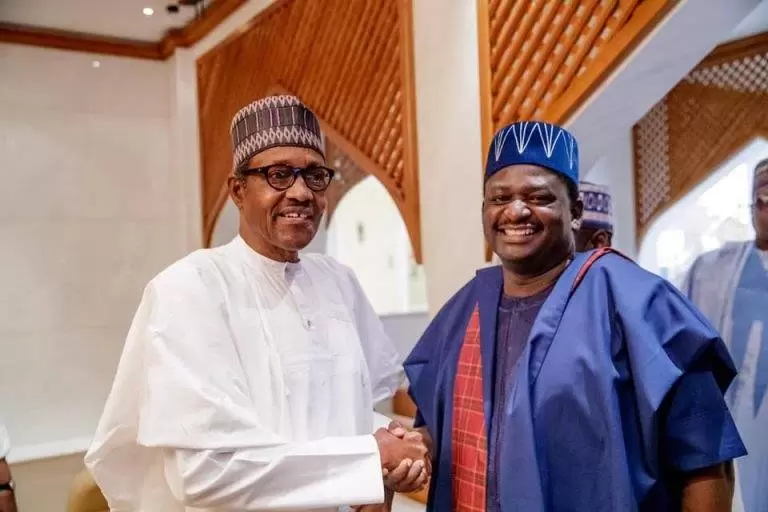 Femi Adesina and Buhari