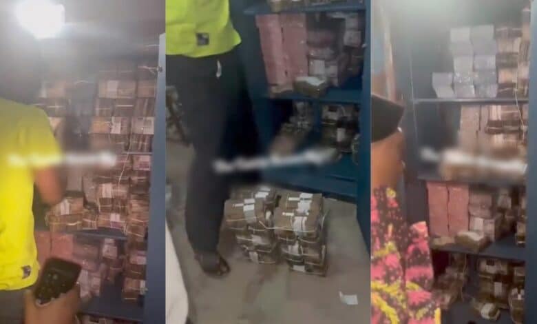 Bank new naira notes hidden