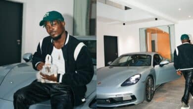 Ghanaian musician 15 years Porsche