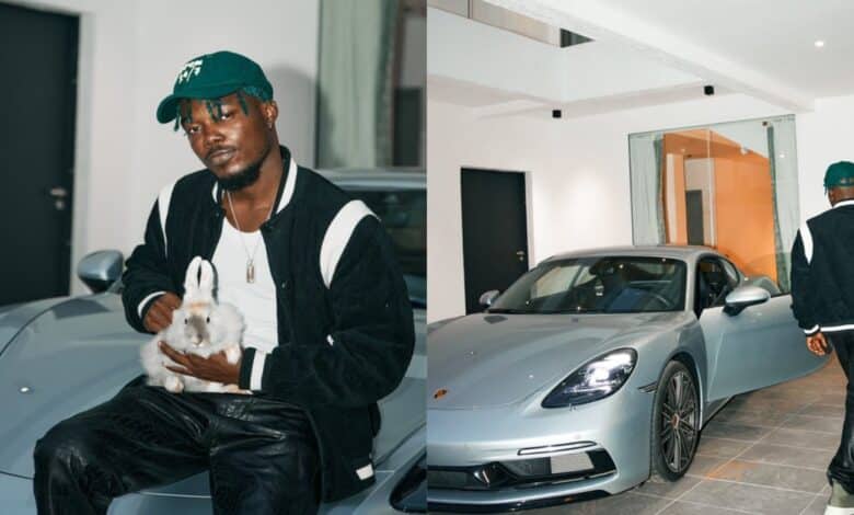 Ghanaian musician 15 years Porsche