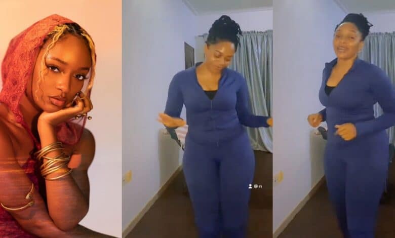 Ayra Starr mum dance fans