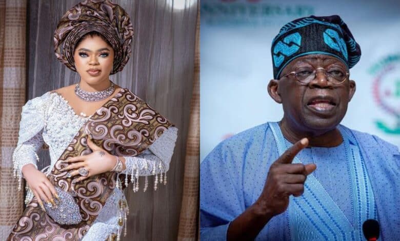 Bobrisky Bola Ahmed Tinubu elections