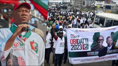 "PDAPC dey craze" - Peter Obi's vice, Datti slams opposition parties at Lagos rally