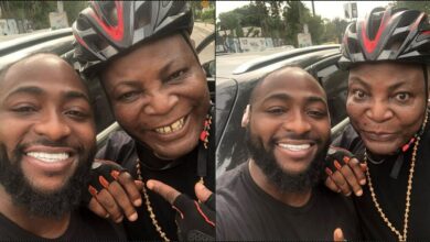 Charly Boy overwhelmed as he meets Davido