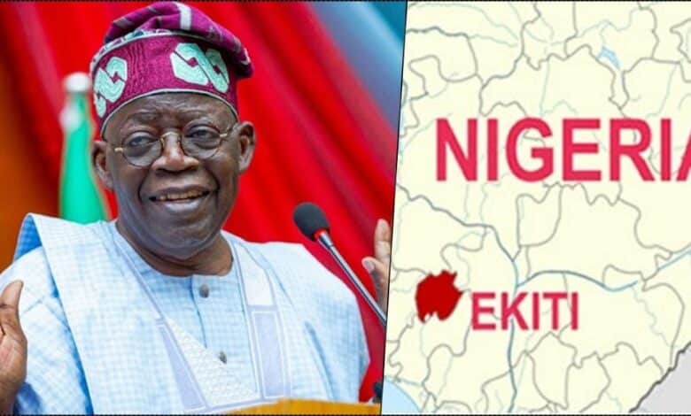 2023 Elections: Tinubu beats Obi, Atiku at12 LGA in Ekiti