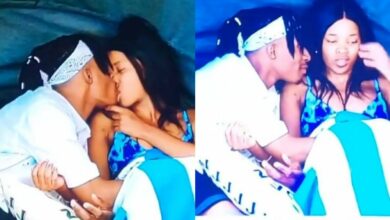 #BBTitans: - Kanaga Jnr and Tsatsii share 1st kiss at pool party (Video)