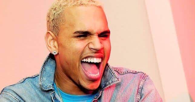 Moment Chris Brown Threw Fan's Phone in Frustration  