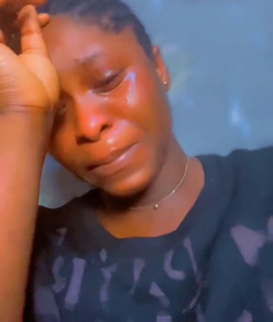 20-year-old lady in tears over inability to have children after alleged 35 abortions (Video)