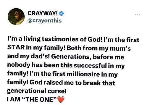 Crayon testimony