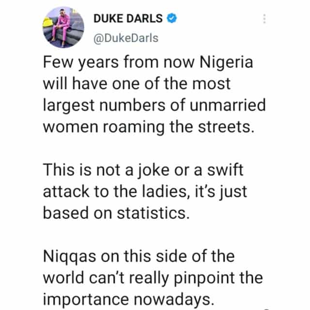 Why Nigeria will have largest numbers of unmarried women in few years — Entrepreneur reveals