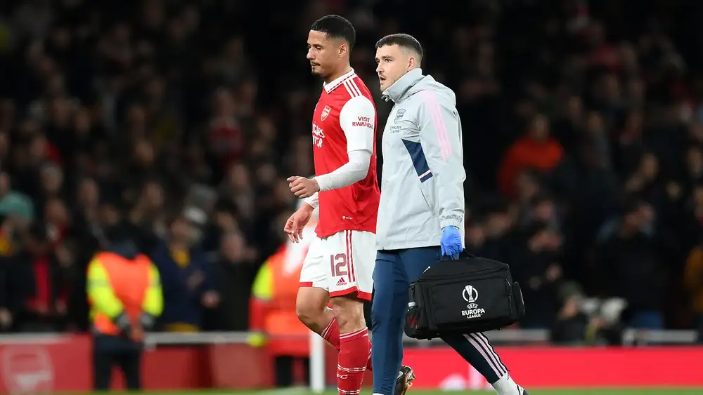 Arsenal loses Saliba and Tomiyasu to injury