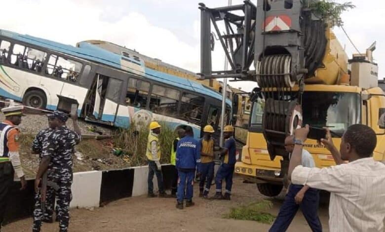 "We begged driver to wait" — Lagos train crash survivor blames impatient driver
