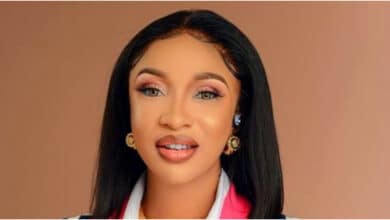 Protect your kids - Tonto Dikeh raises alarm over scary educational materials used in school