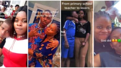 Primary school teacher falls in love with former pupil, flaunts him