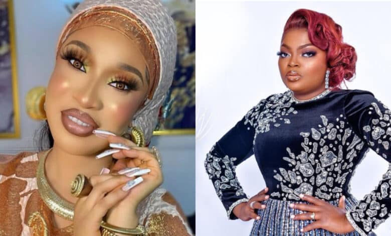 Funke Akindele deserves her flowers for standing up for Lagos State -Tonto Dikeh eulogizes colleague