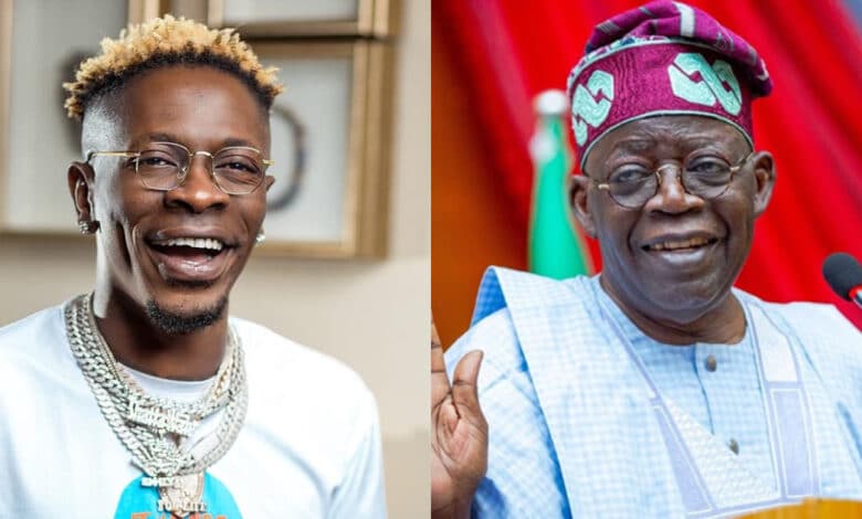 Shatta Wale writes open letter to Prez Tinubu; accepts him as his father over lookalike comments