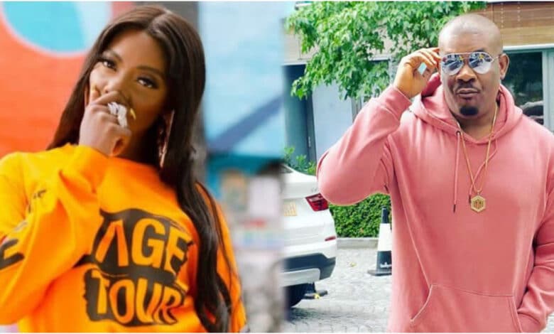 I'm pregnant for Don Jazzy - Tiwa Savage says, Don Jazzy reacts