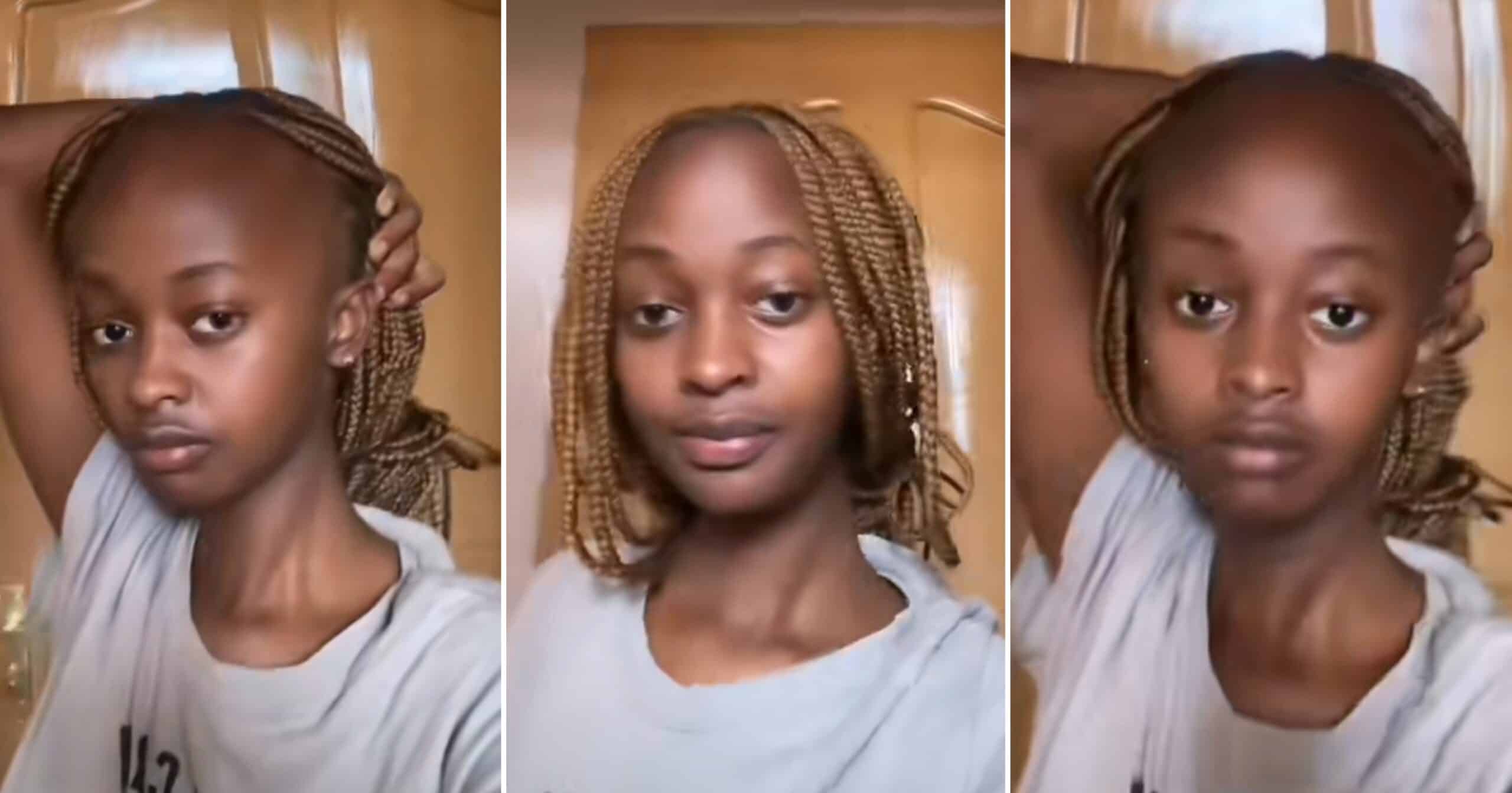 “Location of next world cup” – Lady under fire after sharing video of her receding hairline