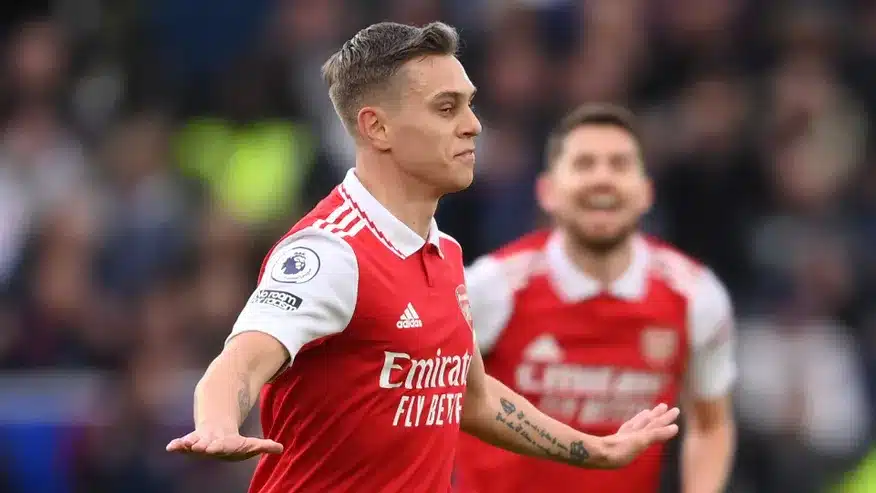 Leandro Trossard makes Premier League history with hat-trick of assists