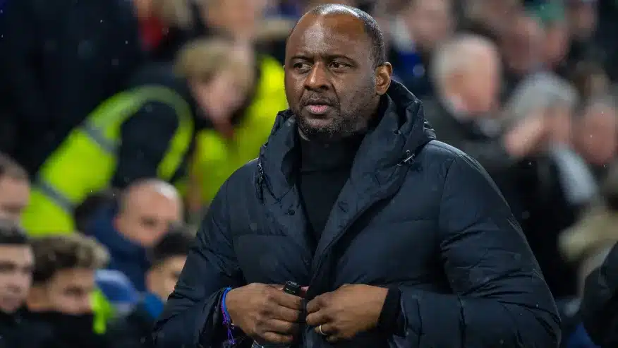 Patrick Vieira sacked as Crystal Palace manager 